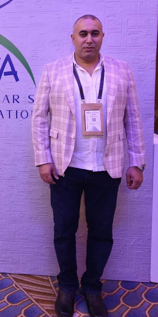 Dr. Abdalla Omira attending a professional vascular surgery conference